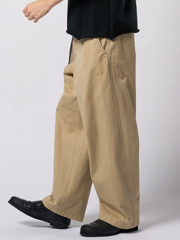 wjk vintage chino trousers / beige