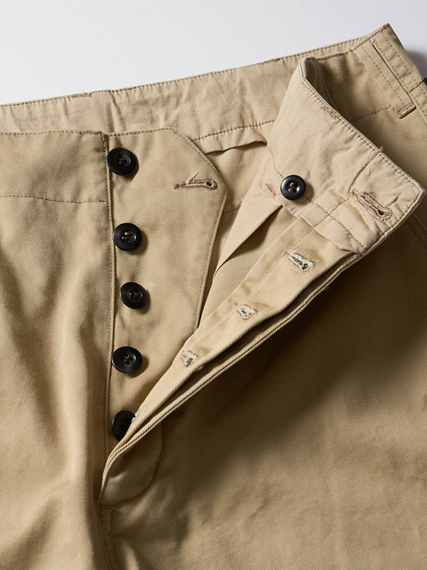 wjk vintage chino trousers / beige