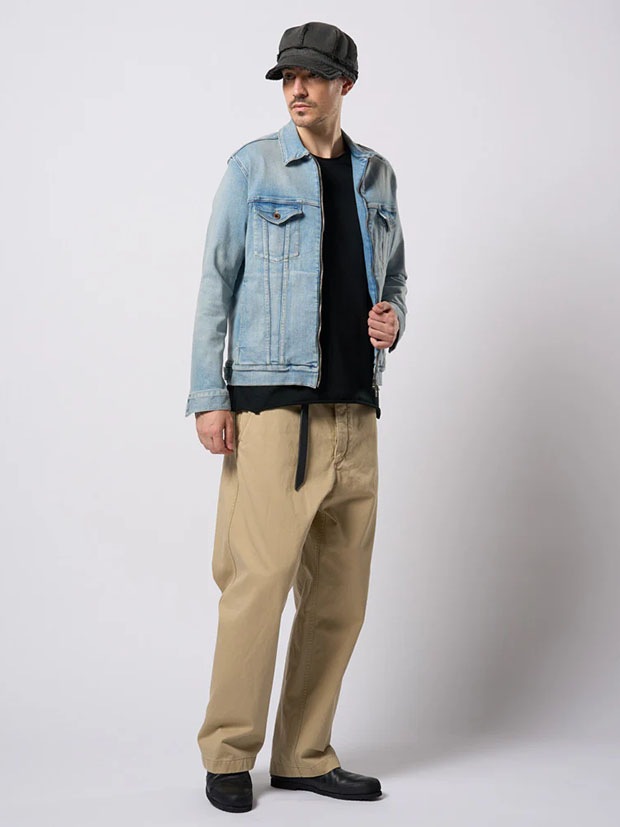 wjk vintage chino trousers / beige
