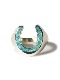 CALIFOLKS Houseshoe Inlay Turquoise Ring