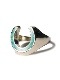 CALIFOLKS Houseshoe Inlay Turquoise Ring