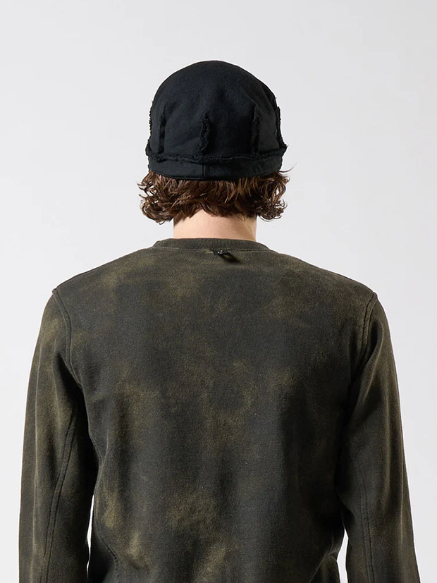 wjk work cap / SUPER BLACK