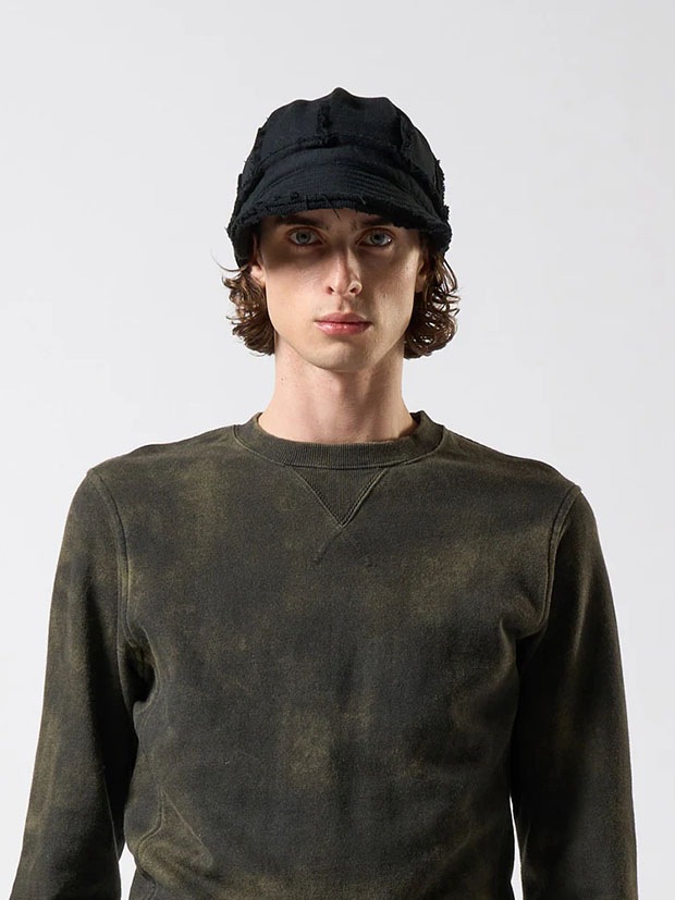 wjk work cap / SUPER BLACK