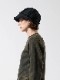 wjk work cap / SUPER BLACK