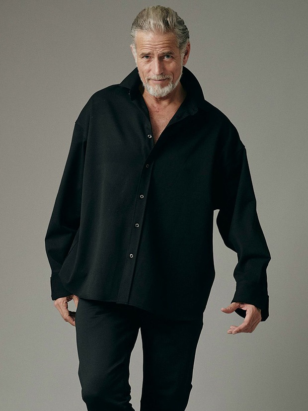 junhashimoto MEGA BIG SHIRT / BLACK