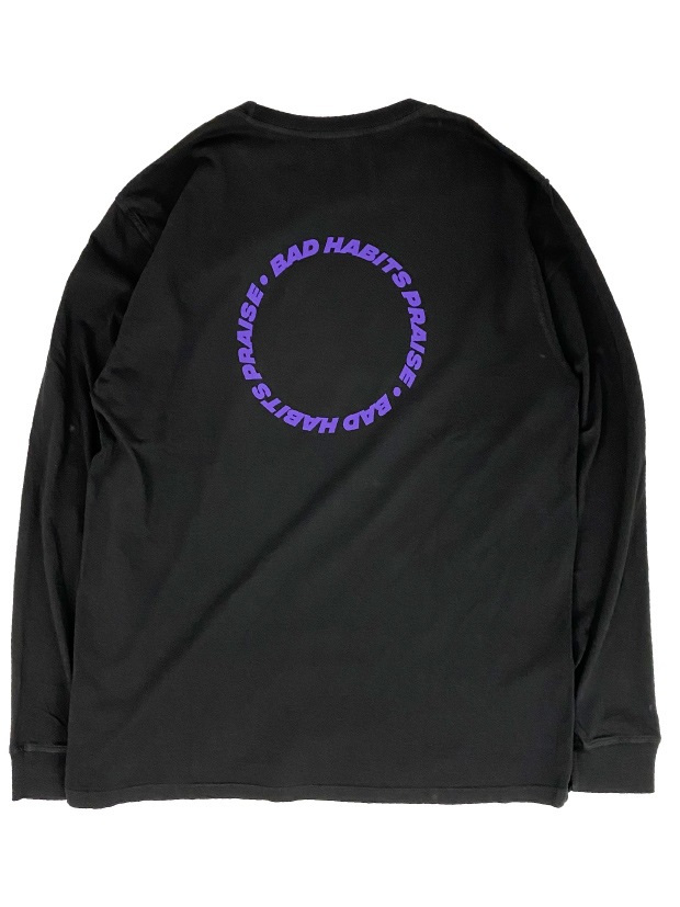 PRAISE RAZ0R L/S TEE / BLACK