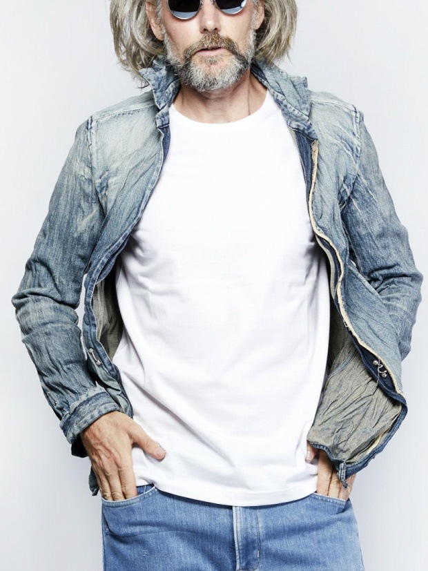 junhashimoto WRINKLE DENIM SHIRTS / U.BLUE