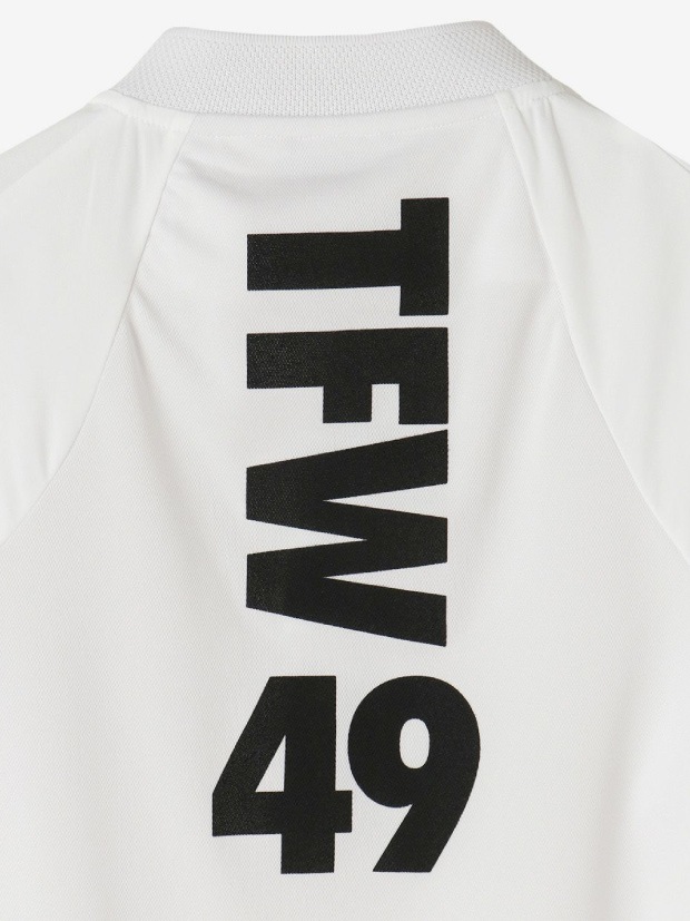 TFW49 COLLAR LESS POLO / WHITE | ALL ITEM | rumbleFISH / ランブル