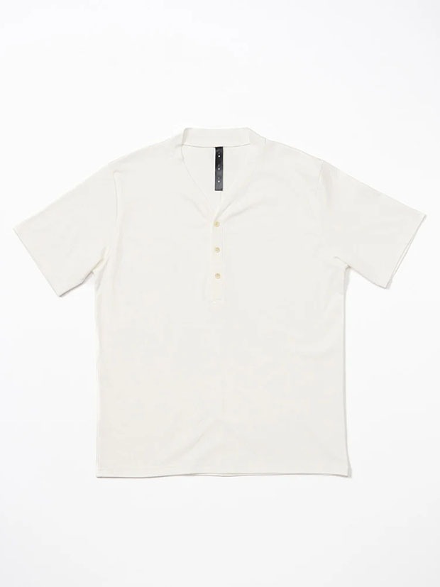 wjk luxury cotton smart collar S/S  / white
