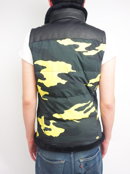 wjk hybrid down mouton vest bk x ye camo
