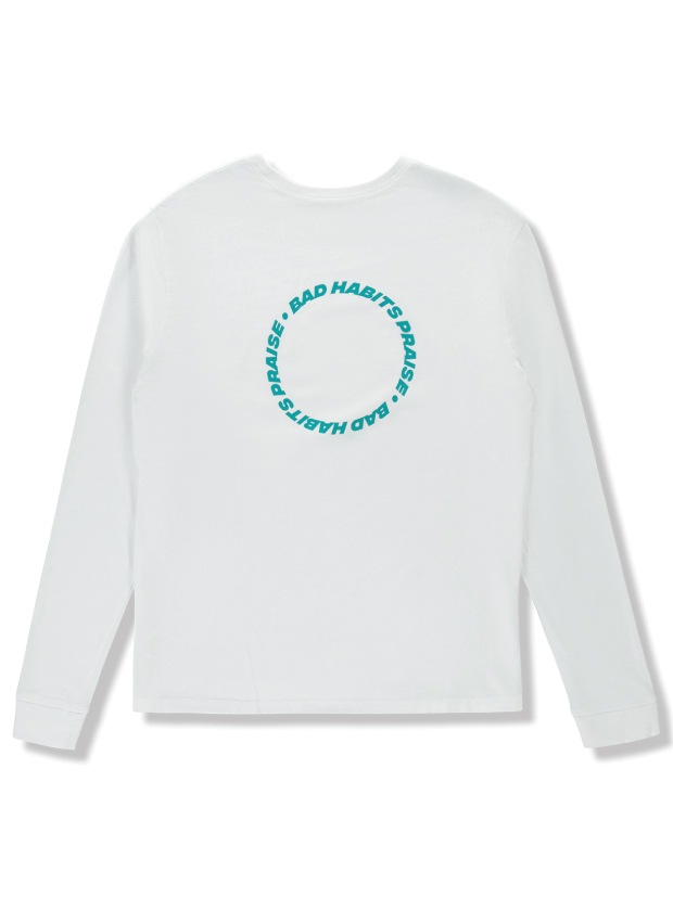 PRAISE RAZ0R L/S TEE / WHITE