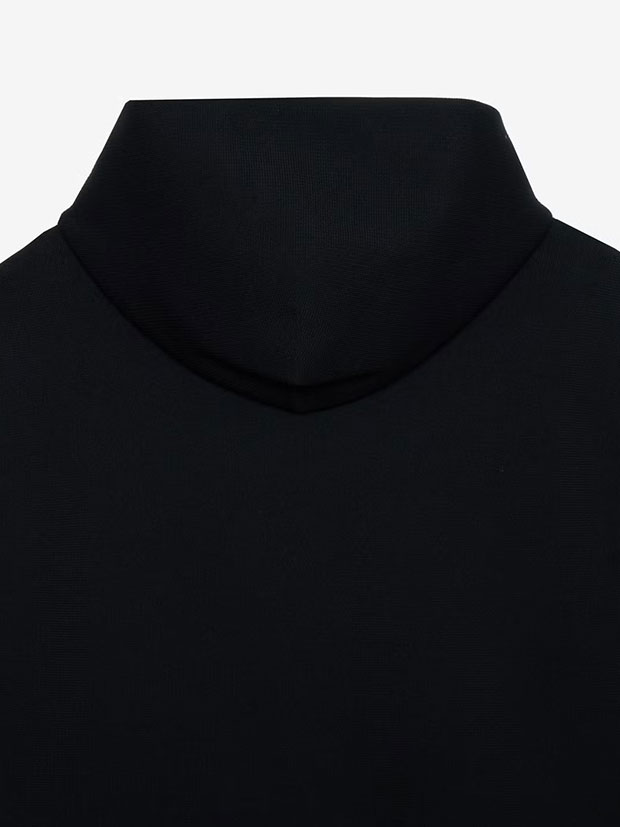 TFW49 KNIT HOODIE VEST / BLACK