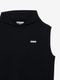TFW49 KNIT HOODIE VEST / BLACK