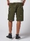 wjk paint cargo shorts / khaki