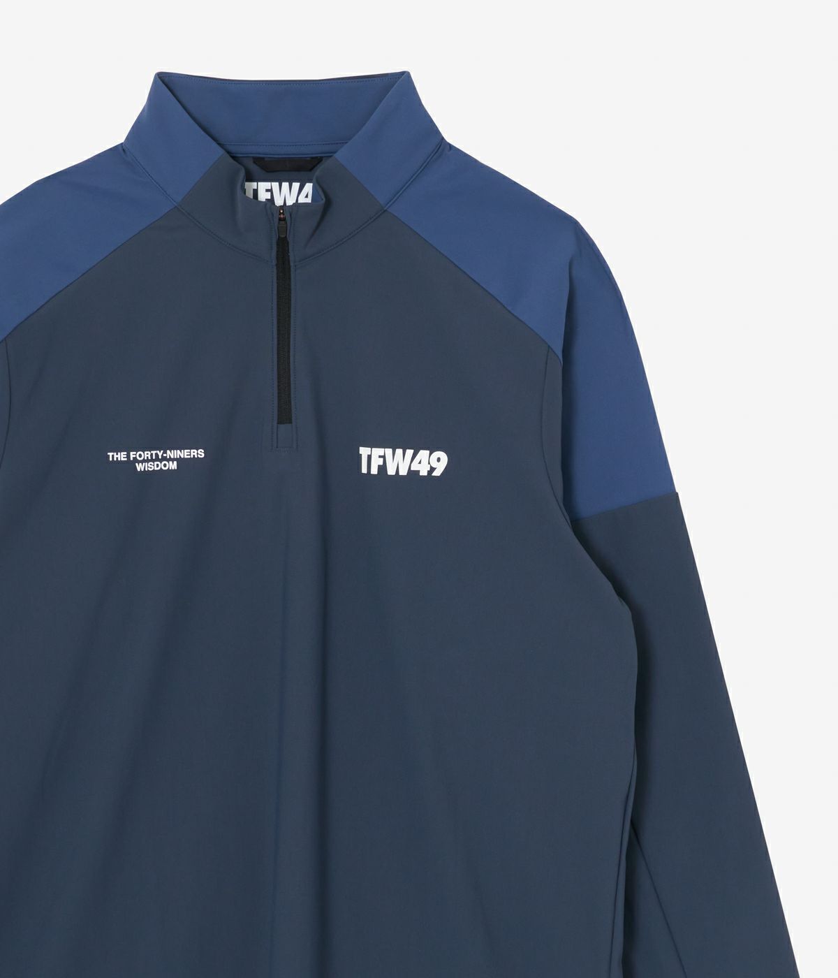 TFW49 L/S HALF ZIP MOCKNECK T （Mサイズ） TFW49 L/S HALF ZIP MOCKNECK T （Mサイズ） SIDE ZIP HALF