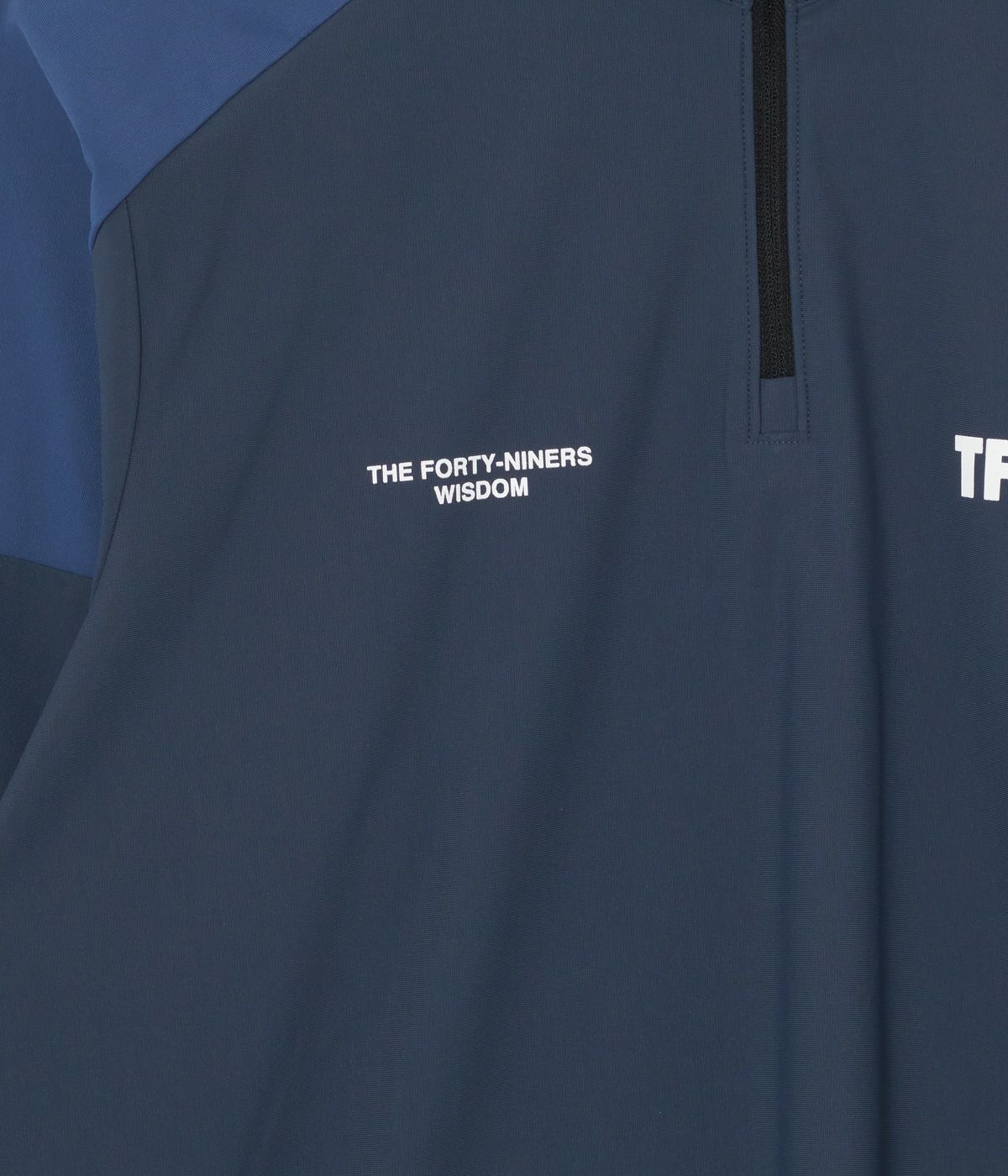 TFW49 L/S HALF ZIP MOCKNECK T / CHRCOAL / BLUE GREY | ALL ITEM 