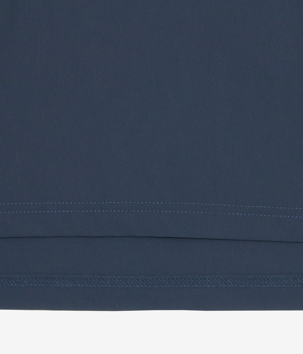 TFW49 L/S HALF ZIP MOCKNECK T / CHRCOAL / BLUE GREY