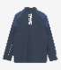 TFW49 L/S HALF ZIP MOCKNECK T / CHRCOAL / BLUE GREY