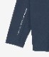 TFW49 L/S HALF ZIP MOCKNECK T / CHRCOAL / BLUE GREY
