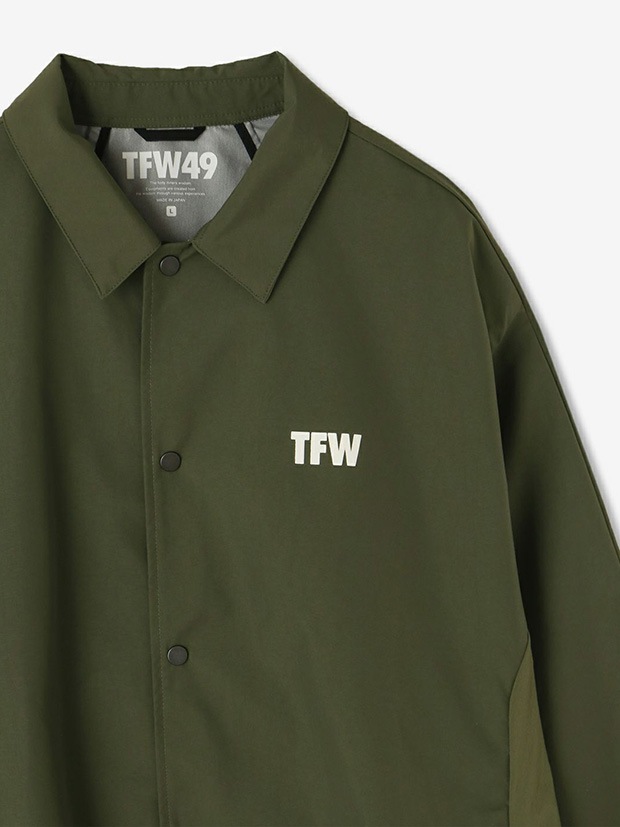TFW49 COACH JACKET コーチジャケット sizeS 新品 TFW49 COACH JACKET / KHAKI | ALL ITEM | rumbleFISH