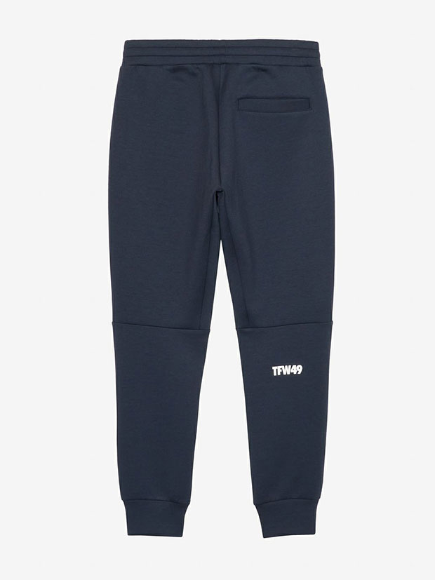 TFW49 CARDBOARD MATERIAL JOGGER PANTS / NAVY