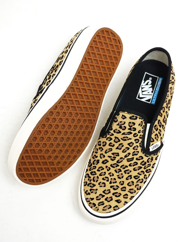 vans slip on mini leopard