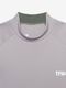 TFW49 SIDE PANEL SHORT SLEEVE MOCKNECK / GREY
