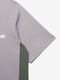 TFW49 SIDE PANEL SHORT SLEEVE MOCKNECK / GREY