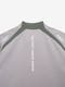 TFW49 SIDE PANEL SHORT SLEEVE MOCKNECK / GREY