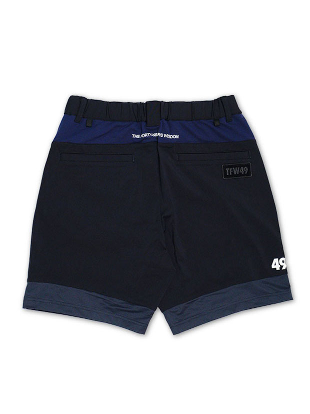 TFW49 HYBRID SHORTS / BLACK X BLACK