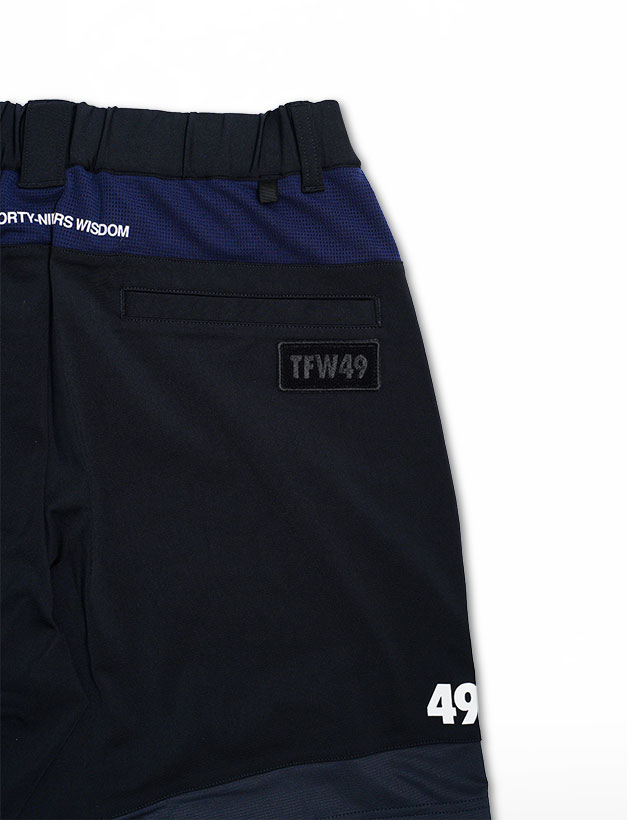 TFW49 HYBRID SHORTS / BLACK X BLACK