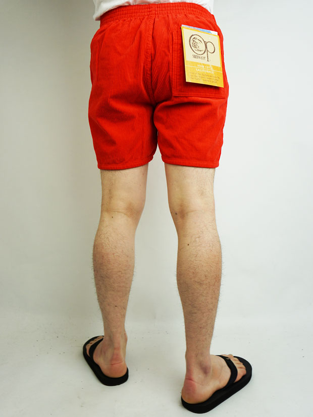 Ocean Pacific 8w CORDUROY SHORTS RED