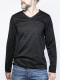 junhashimoto 101SERIB V L/S / BLACK