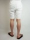 SeaGreen REJA pile jacquard Shorts WHITE