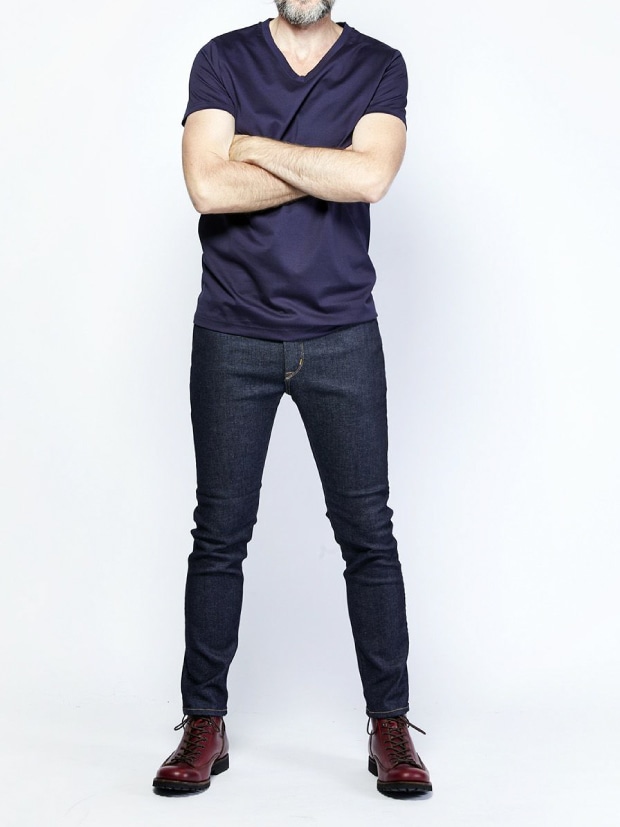 junhashimoto EDWIN SLIM JERSEYS -ONE WASH- / INDIGO