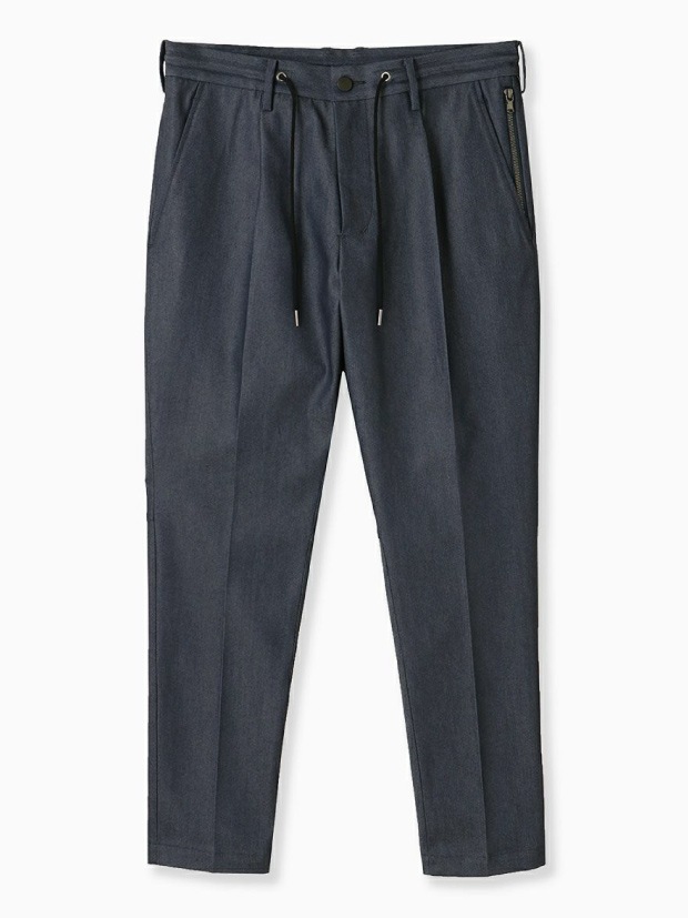 junhashimoto P03 DENIM  EASY TUCK PANTS / INDIGO