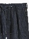 junhashimoto P03 DENIM  EASY TUCK PANTS / INDIGO