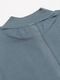 junhashimoto 101 MOCK NECK / BLUE GREY