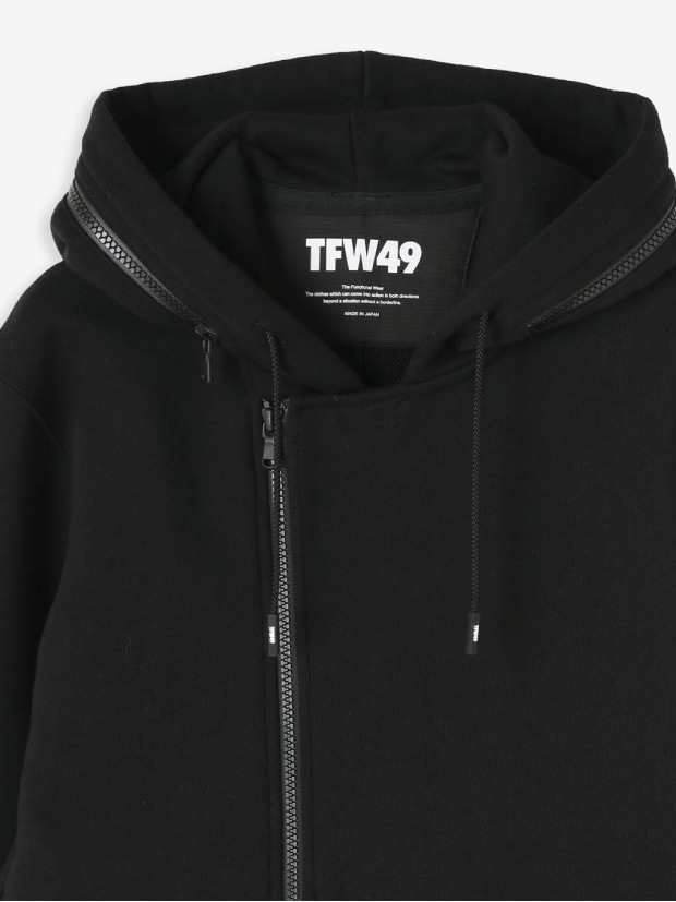 TFW49 CU01 WARM UP ZIP PARKA / BLACK