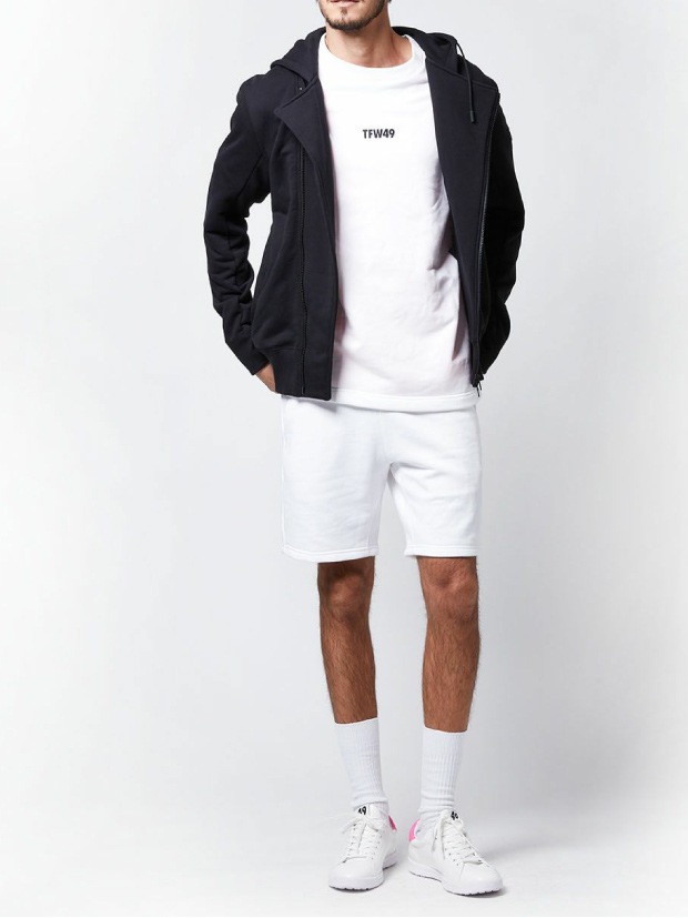 TFW49 CU01 WARM UP ZIP PARKA / BLACK