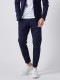 junhashimoto SLIM JERSEY PANTS -EMBOSS CAMO- / NAVY