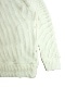 SeaGreen CAVIANA big waffle L/S WHITE