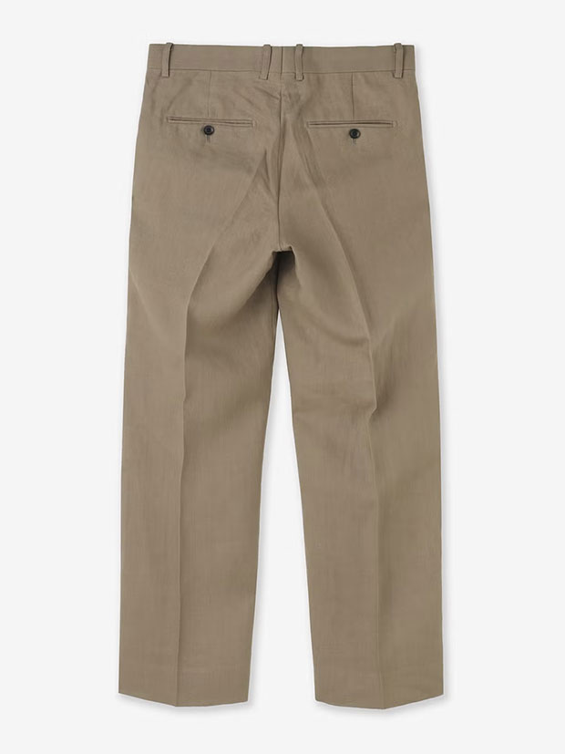 junhashimoto 2 TUCK WIDE SLACKS / BEIGE