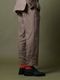 junhashimoto 2 TUCK WIDE SLACKS / BEIGE