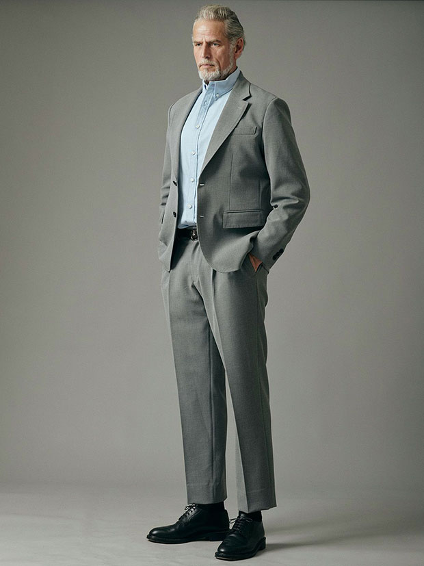 junhashimoto COMFY JACKET and COMFY PANTS / GREY