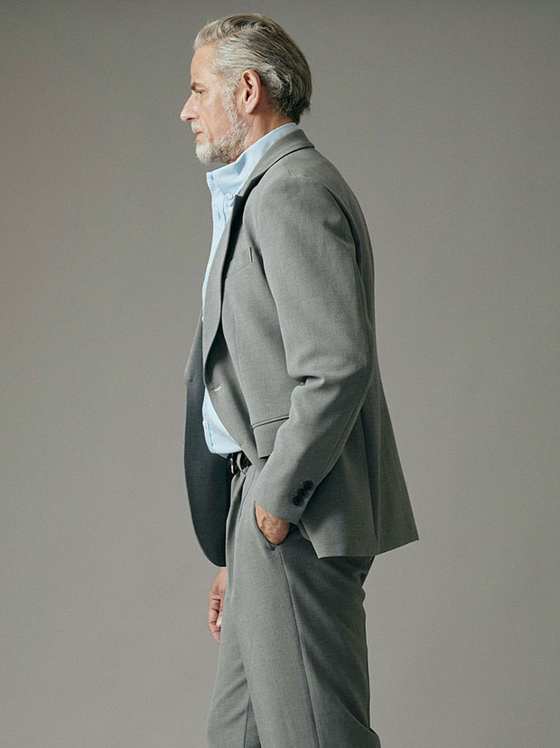 junhashimoto COMFY JACKET and COMFY PANTS / GREY