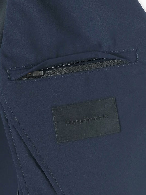 junhashimoto TRAVEL JACKET and 1 TUCK EASY PANTS / NAVY