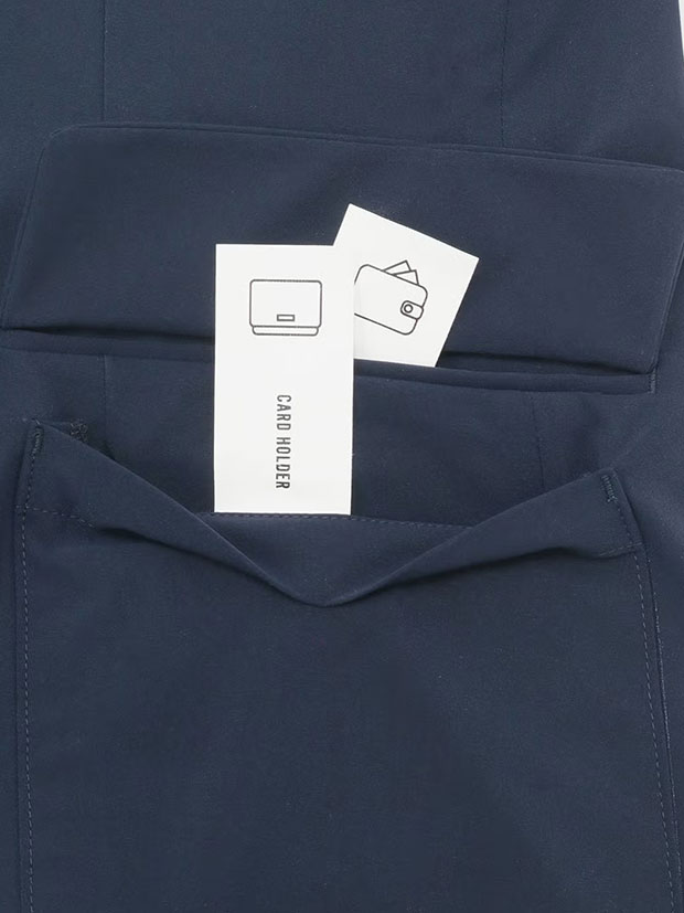 junhashimoto TRAVEL JACKET and 1 TUCK EASY PANTS / NAVY