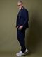 junhashimoto TRAVEL JACKET and 1 TUCK EASY PANTS / NAVY