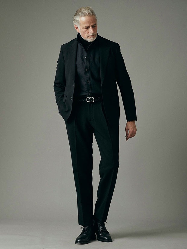 junhashimoto COMFY JACKET and COMFY PANTS / BLACK